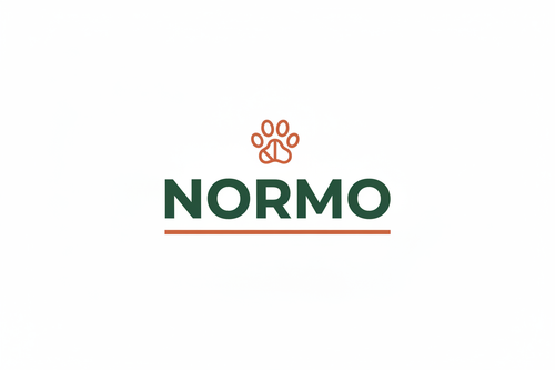 Normo logo with paw print